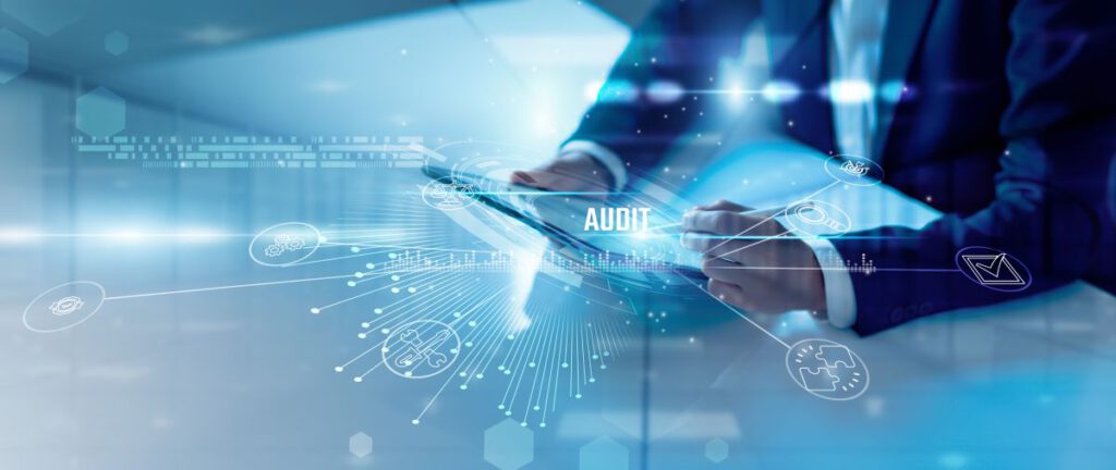 Audit- und Compliance-Darstellung für Risikosteuerung